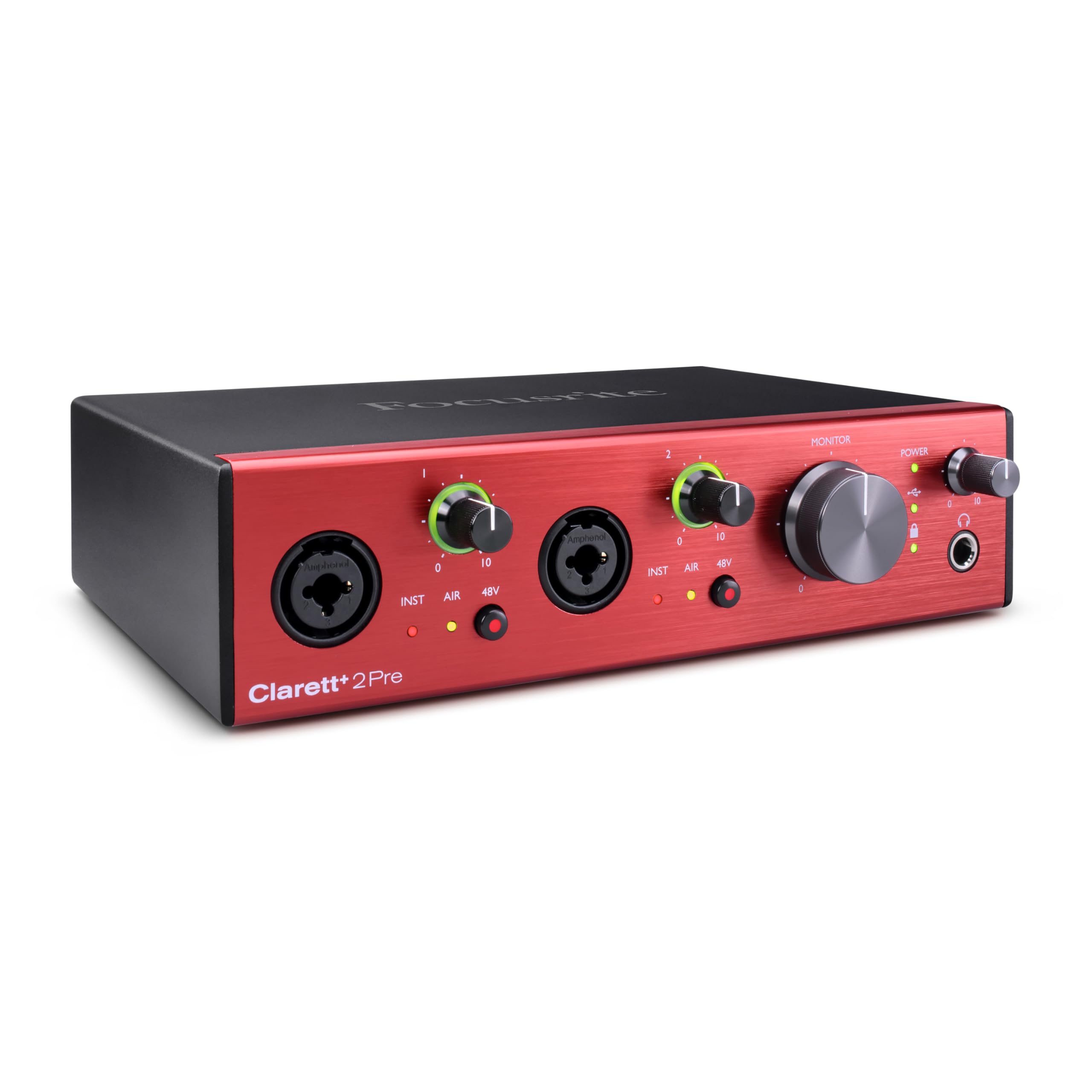Focusrite Clarett 2Pre USB フォーカスライト Amazon.co.jp: Focusrite Clarett+ 2Pre オ−ディオインターフェイス